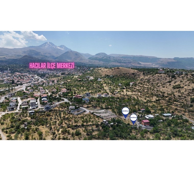 AKDAMAR - HACILAR AKYAZI'da MÜKEMMEL MANZARALI ARSALAR