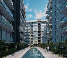LEFKOSA MINARELIKOYDE HUVUZLU SITEDE 3+1 PROJEDEN SATILIK LUXURY DAIRELER !