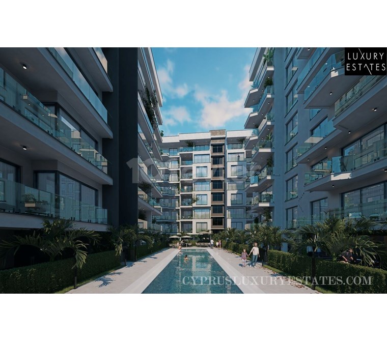 LEFKOSA MINARELIKOYDE HUVUZLU SITEDE 3+1 PROJEDEN SATILIK LUXURY DAIRELER !