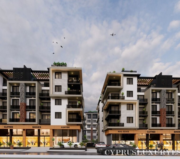 KIBRIS GIRNEDE 2+1 YENI PENTHOUSE REZIDANS LUXURY PRIME DAIRELER !