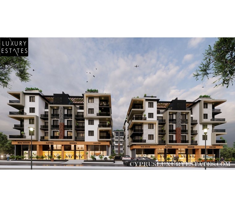 KIBRIS GIRNEDE 3+1 YENI PENTHOUSE REZIDANS LUXURY PRIME DAIRELER !
