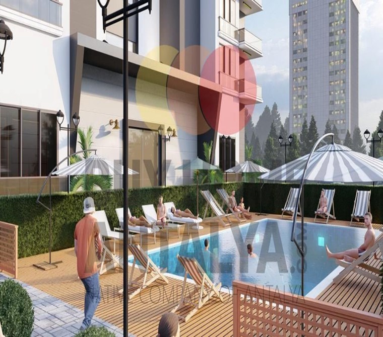 Antalya Havaalanı ile Lara Plajı Arasında Satılık 3+1 Daireler | Deniz Manzaralı