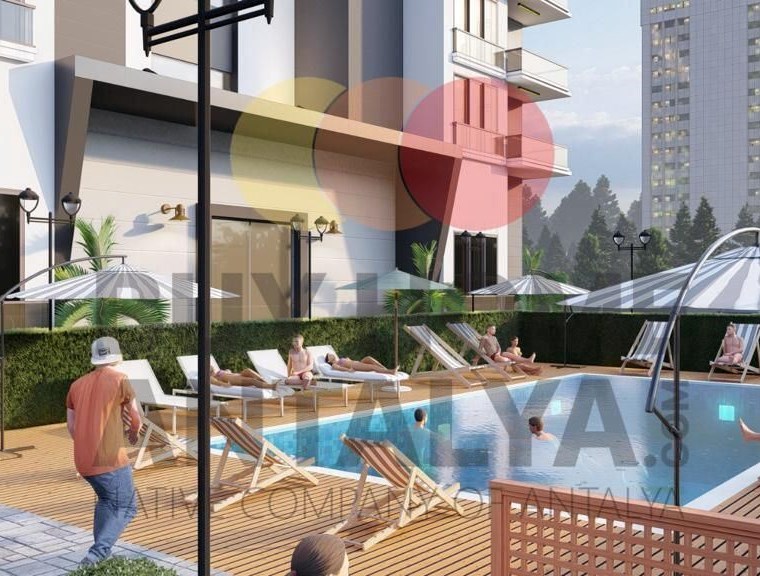 Antalya Havaalanı ile Lara Plajı Arasında Satılık 3+1 Daireler | Deniz Manzaralı