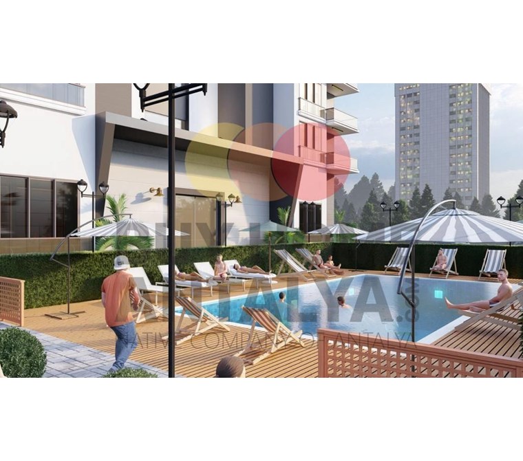 3+1 Apartments for Sale Between Antalya Airport and Lara Beach