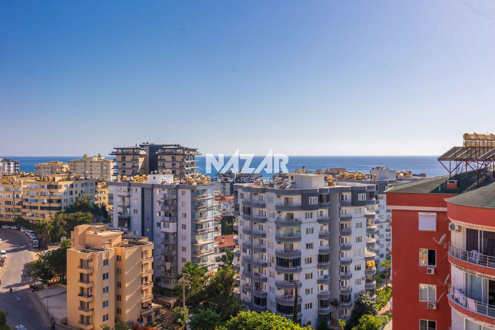 4+1 Duplex with Sea Views in Tosmur, Alanya – 180 m²