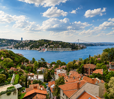 Kandilli'de Panoramik Boğaz Manzaralı, Teraslı 4+1 Çatı Dubleks