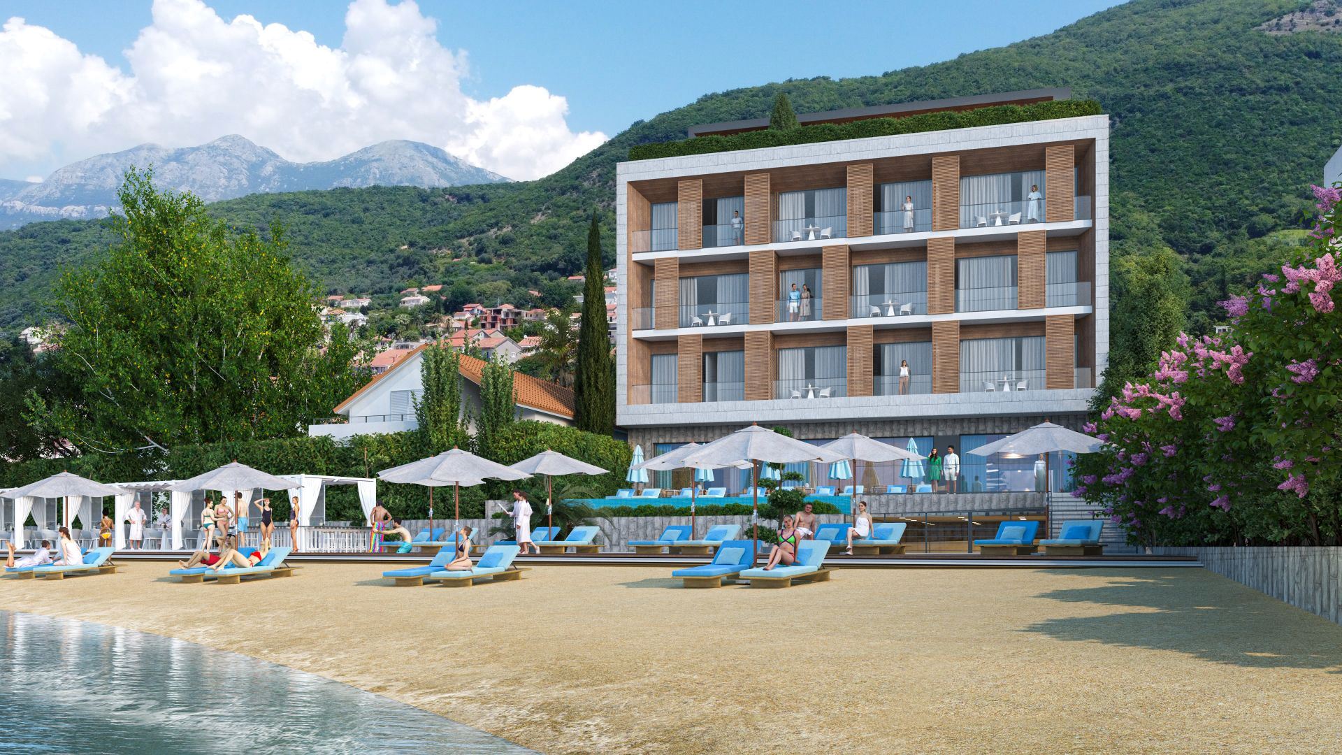 Karadağ'da Denize Sıfır 1+0