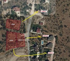 AKDAMAR - Erenköyde Konum Avantajlı Satılık 3 Adet Villa Parseli