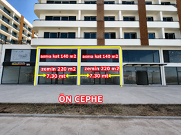 RE/K TEAM'DEN KİZA İŞ MERKEZİ 2. ETAPTA 720 M2 KİRALIK MAĞAZA