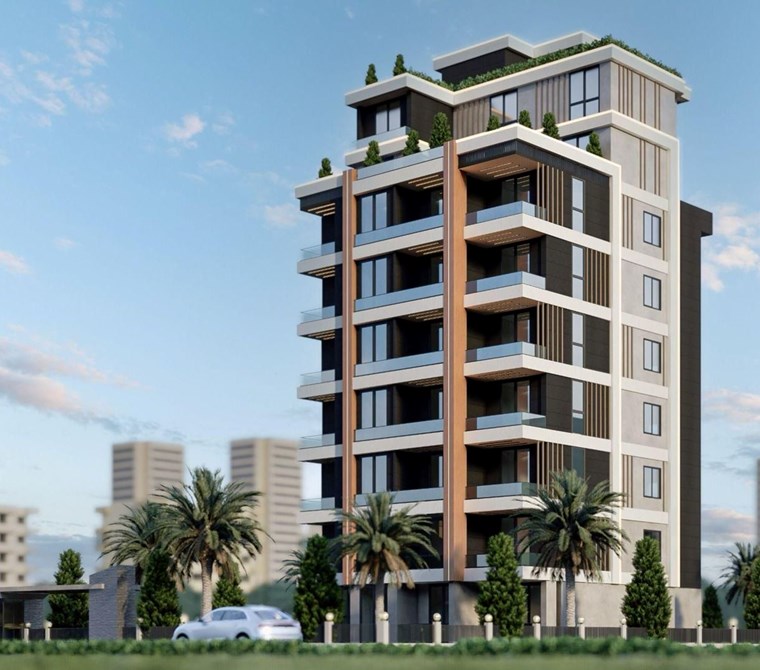 mersin erdemli tömükte satılık 1+1 sıfır daire