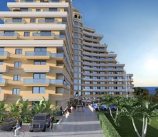 İskele Bellagio'da Otel Konseptli, Eşyalı 1+1 Satılık Daire