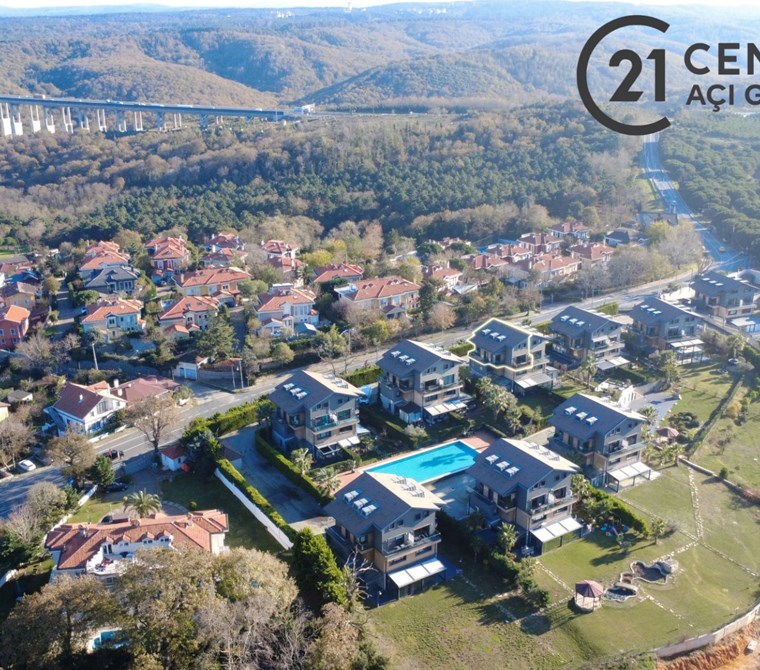 Demirciköy'de Eşsiz Doğa ve Deniz Manzaralı Lüks Çatı Dubleksi