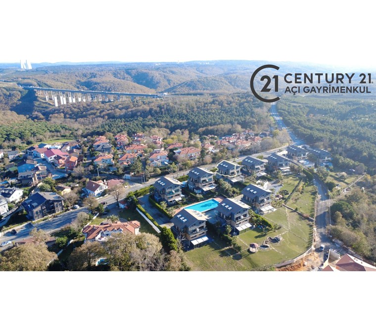 Demirciköy'de Eşsiz Doğa ve Deniz Manzaralı Lüks Çatı Dubleksi