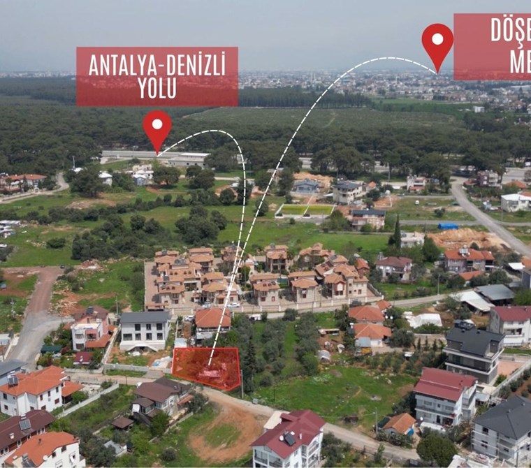 POYRAZ'DAN DÖŞEMEALTI NEBİLER DE 360m² SATILIK VİLLA ARSASI