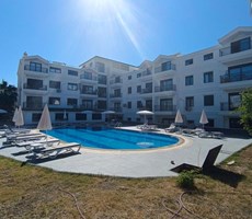 SİDE'DE 1+1 HAVUZLU, YATIRIMLIK SATILIK DAİRE