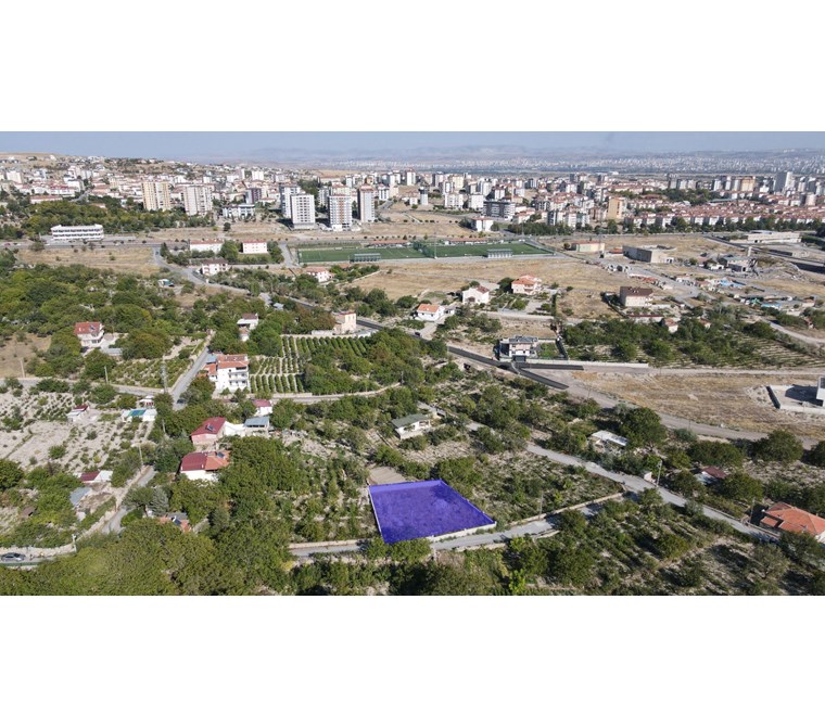 AKDAMAR - ERKİLET HASBAĞ'da SATILIK VİLLA ARSASI