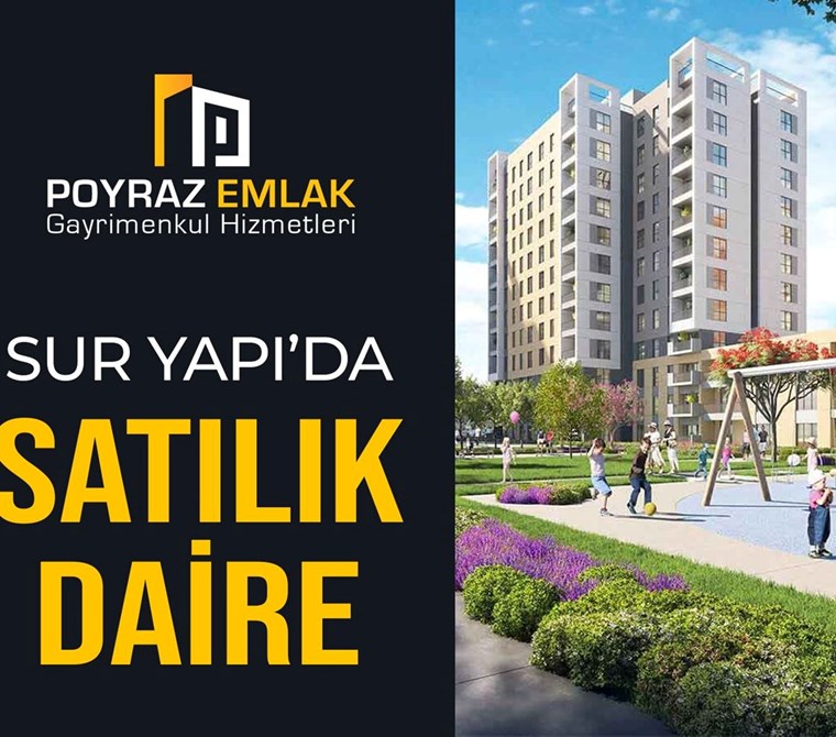 POYRAZDAN SURYAPI ANTALYA DA SATILIK 3+1 161m² ZEMİN KAT DAİRE