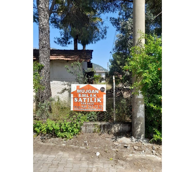 köyceğiz yangıda satılık 6690 m2 imarlı bahçe