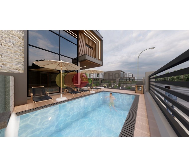 Luxurious and Modern Designed Villas in Lara, Antalya | Close to the Beach | Private Pool and Garden