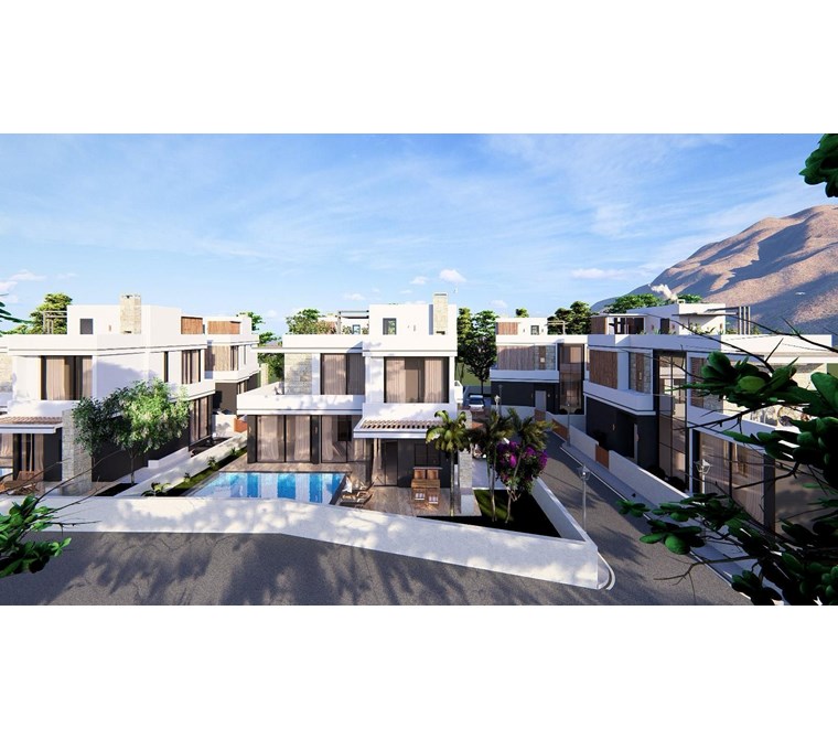 Girene Laptada 2 Dönüm 2 Evlek 7 Tane Villa Projesi Altyapısına Mekaninekadar Alınmışdır £500.000