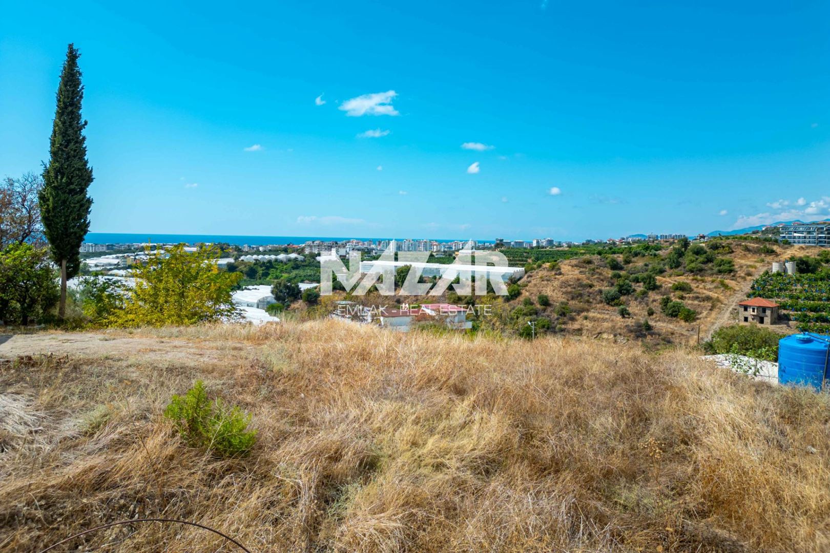 Alanya Kargıcak’ta Deniz Manzaralı 1.002 m2 İmarlı Arsa