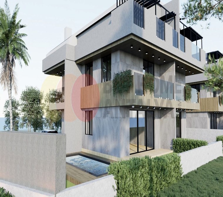 Semi Detached Villa for Sale in Antalya, Suitable for Citizenship in a Region Surrounded by Forests