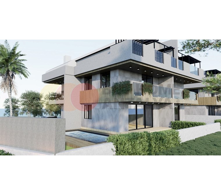 Semi Detached Villa for Sale in Antalya, Suitable for Citizenship in a Region Surrounded by Forests