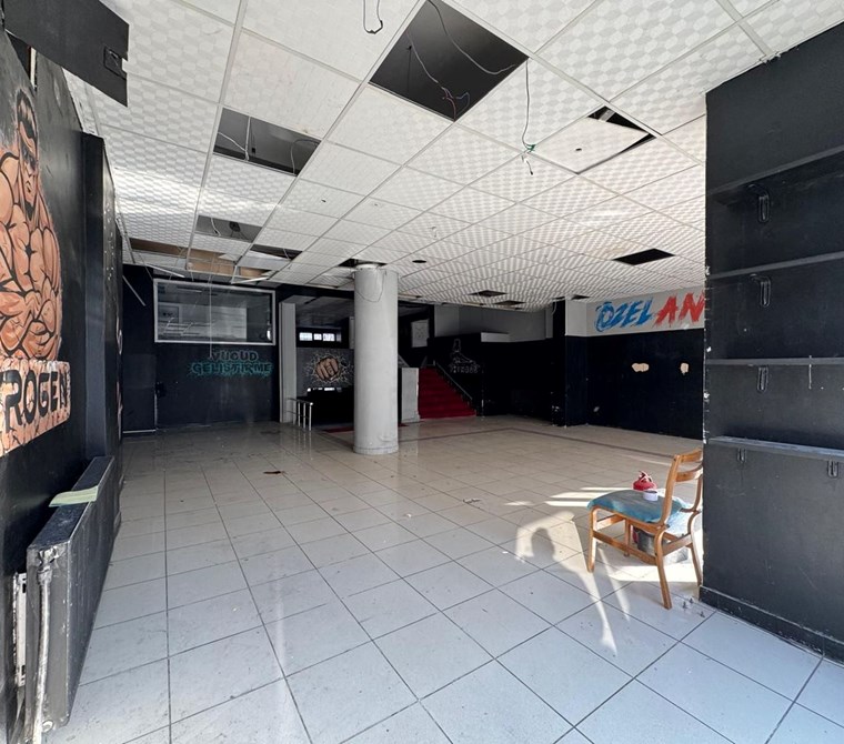 AKDAMAR - FUZULİ CAD. İYİ KONUMDA 650 m2 SATILIK DÜKKAN