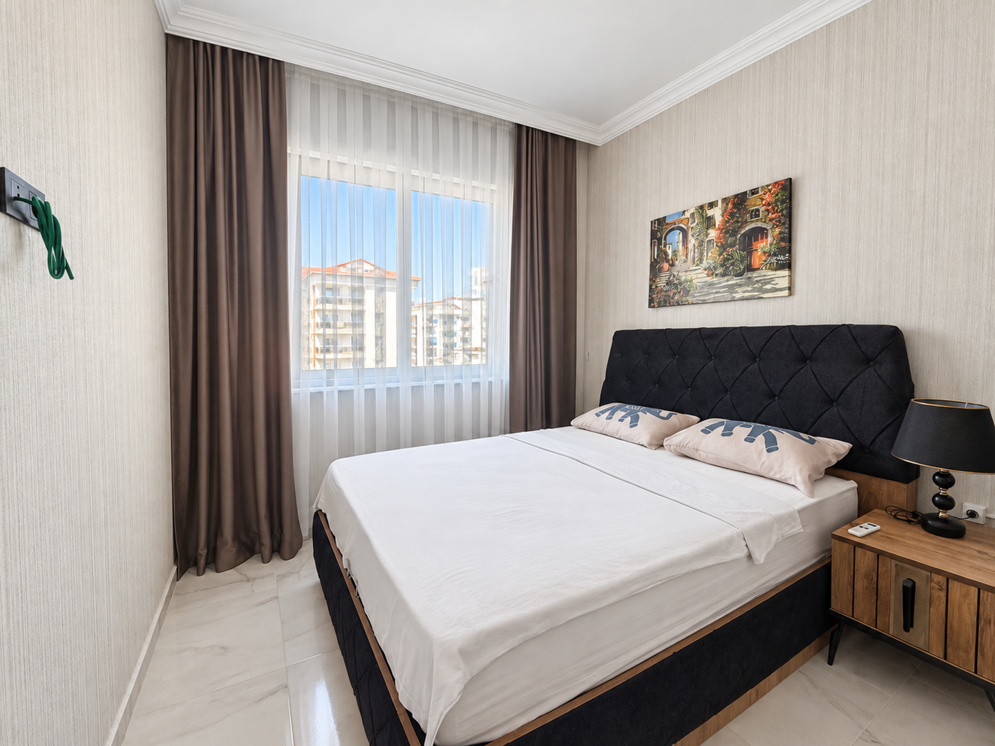 FURNISHED 1+1 APARTMENT 200 M FROM THE SEA IN ALANYA KESTEL