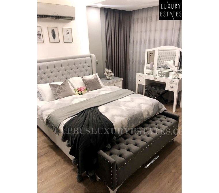KIBRIS GİRNE HAVUZLU SİTEDE 3+1 EŞYALI DENİZ MANZARALI ELEGANCE LUXURY DAİRE !