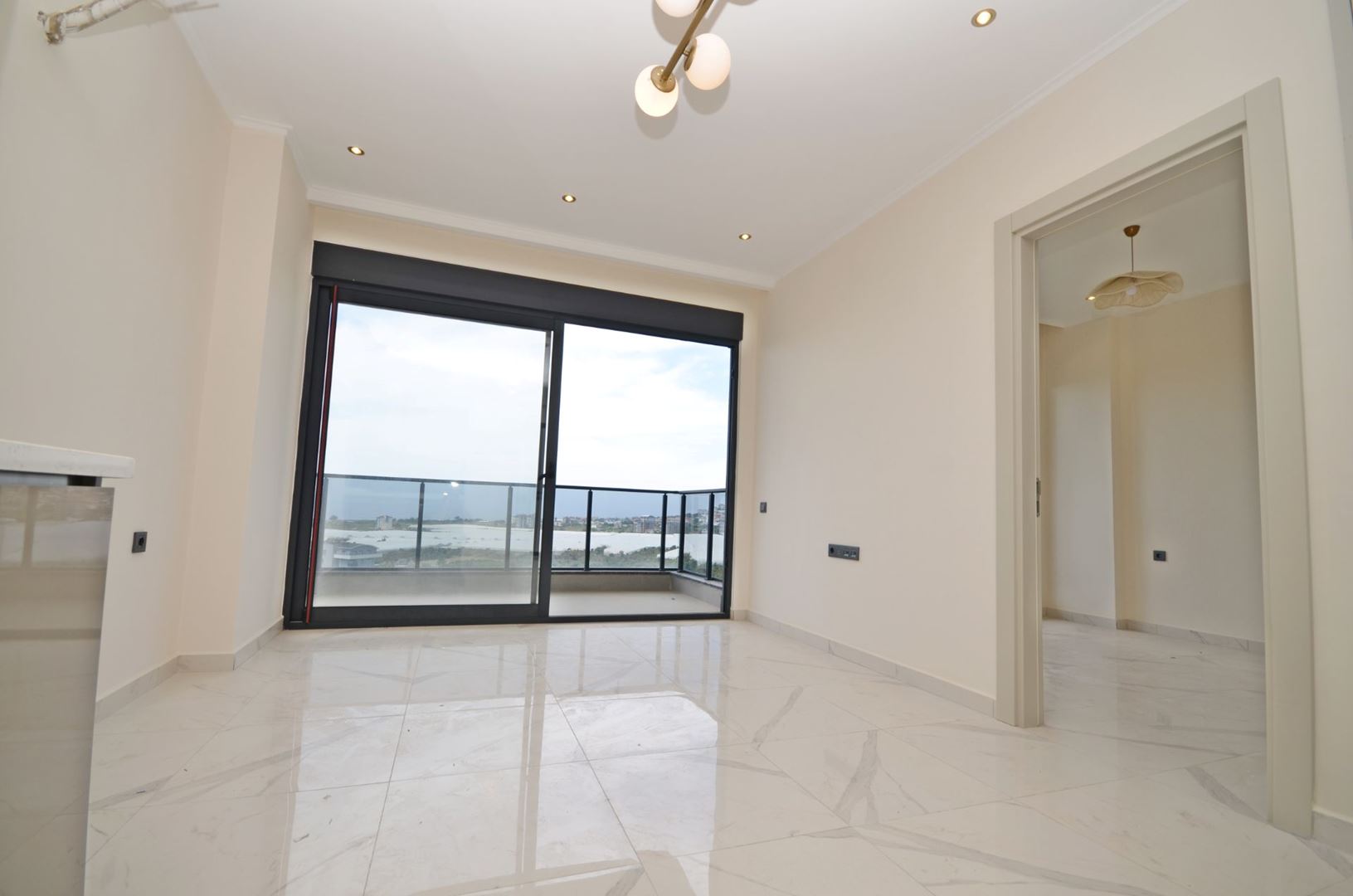 ALANYA DEMİRTAŞ 1+1 APARTMENT FOR SALE WITH FULL SEA AND NATURE VIEWS