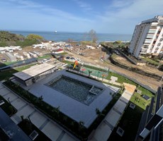 Trabzon Yalıncak'da Ki̇ralik 4+1 Sifir Dai̇re, Deni̇z Manzarali, Lüks Si̇te İçi̇nde
