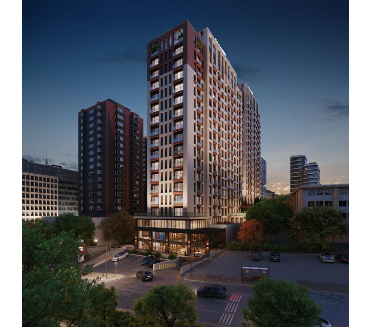 Ülger'den Şehrin Merkezi Şişli'de Muhteşem Konut Projesi 'nden Satılık 2+1 Sıfır Daire