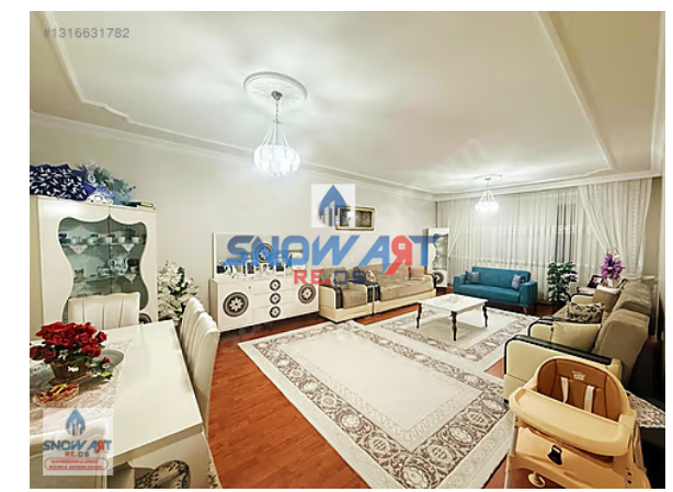 SNOW ART GM'DEN ACİL SATILIK ARAKAT 4+1 DAİRE