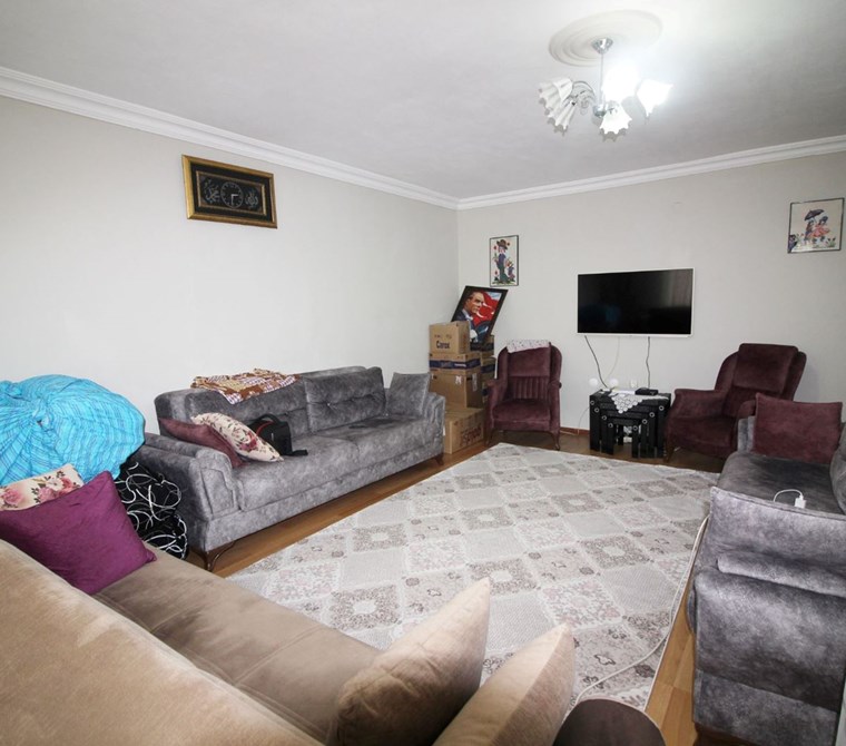 HAN EMLAK'TAN DAVULTEPE DE İÇİ YAPILI 3+1 SATILIK DAİRE