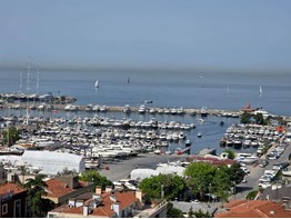 Kalamış Wyndham Otel Yakını Deniz Manzaralı 3+1 Satılık Daire