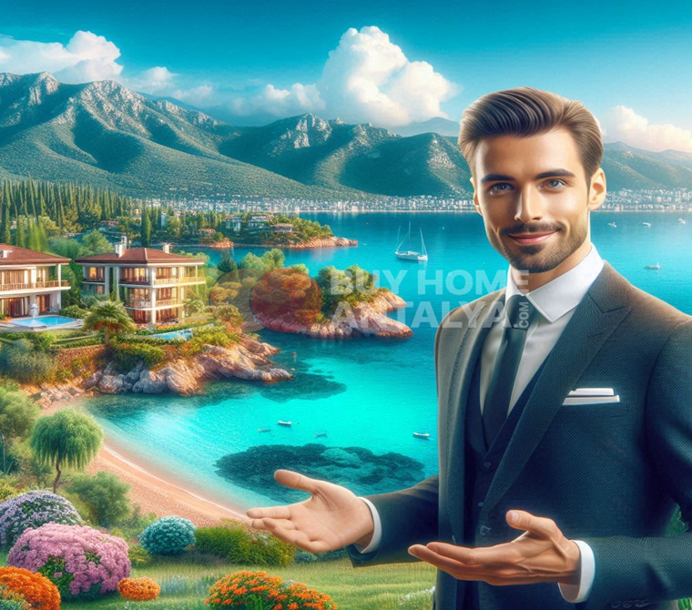 آپارتمان مبله نوساز برای فروش در قلب آنتالیا، 1 قدم دورتر از تمام امکانات رفاهی
