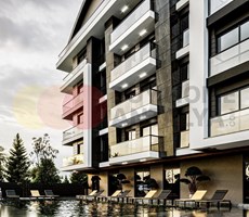 Luxury Apartments with Pool Near the Sea in Konyaaltı, Antalya