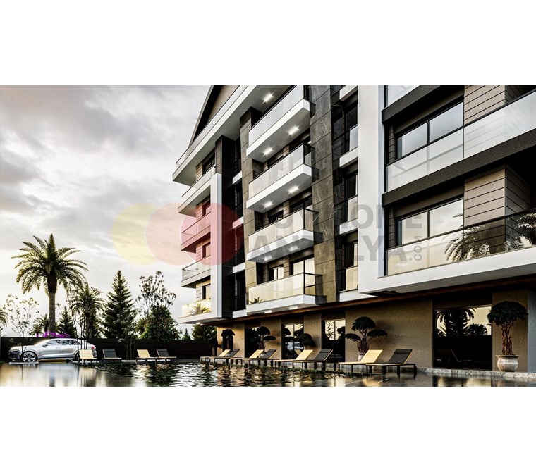 Luxury Apartments with Pool Near the Sea in Konyaaltı, Antalya