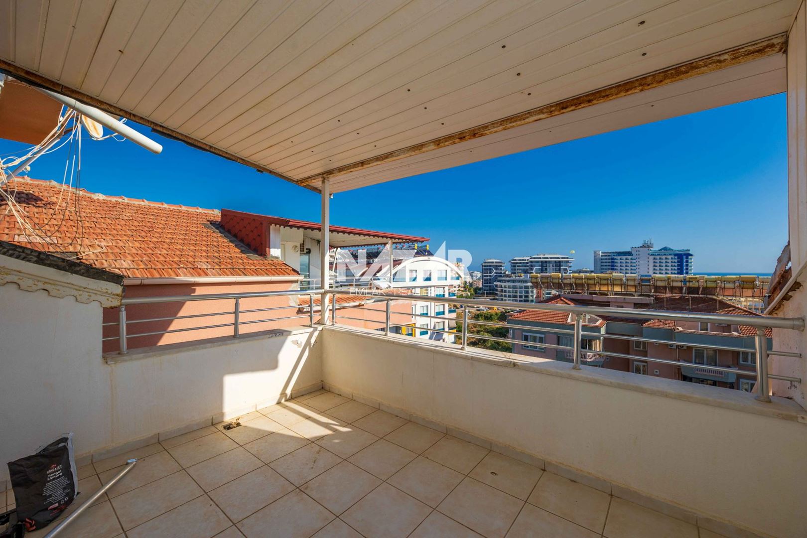 4+1 Duplex with Sea Views in Tosmur, Alanya – 180 m²