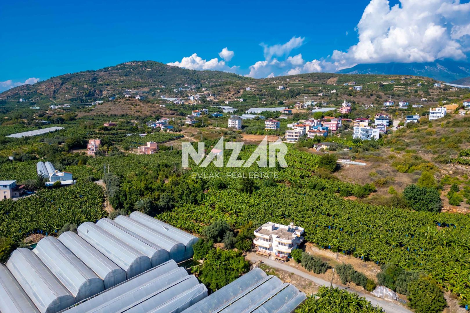 Alanya İshaklı’da 1.665 m2 Deniz Manzaralı Tarla · 23