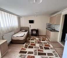 YUNUS EMREDE EŞYALI BALKONLU KİRALIK 1+0 APART