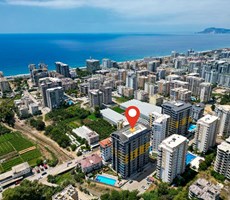 ALANYA MAHMUTLAR DA 3+1 AYRI MUTFAKLI REZİDANS DAİRE