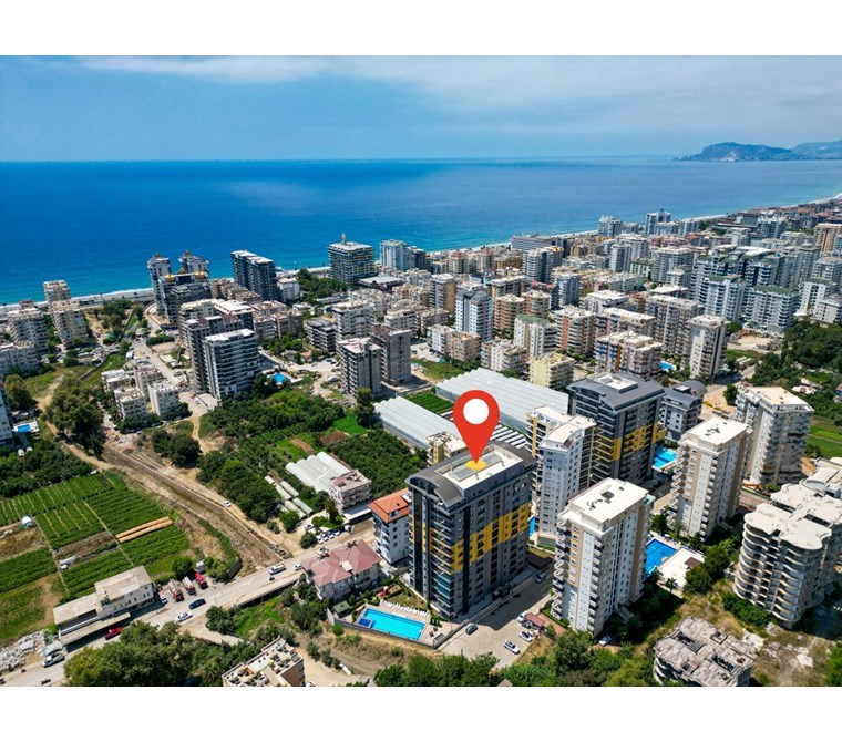 ALANYA MAHMUTLAR DA 3+1 AYRI MUTFAKLI REZİDANS DAİRE