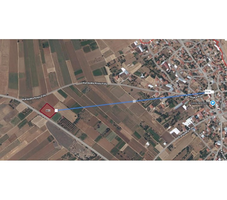 POYRAZ'DAN ISPARTA KARAYAKA'DA 2.720 m² SATILIK TARLA