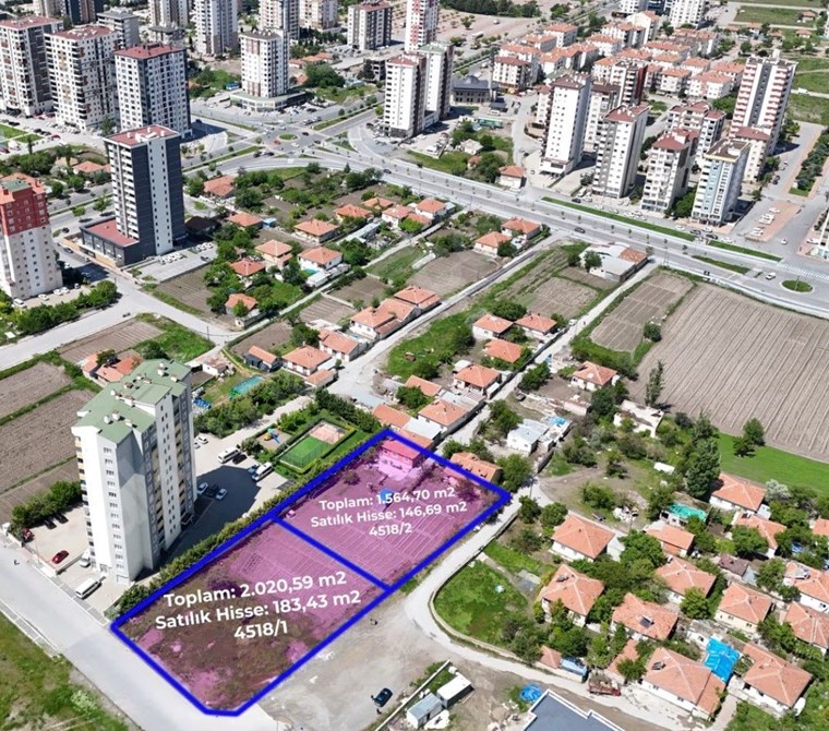 AKDAMAR - Zümrüt Mah. Yapılaşma İçerisinde 336 m2 SATILIK ARSA