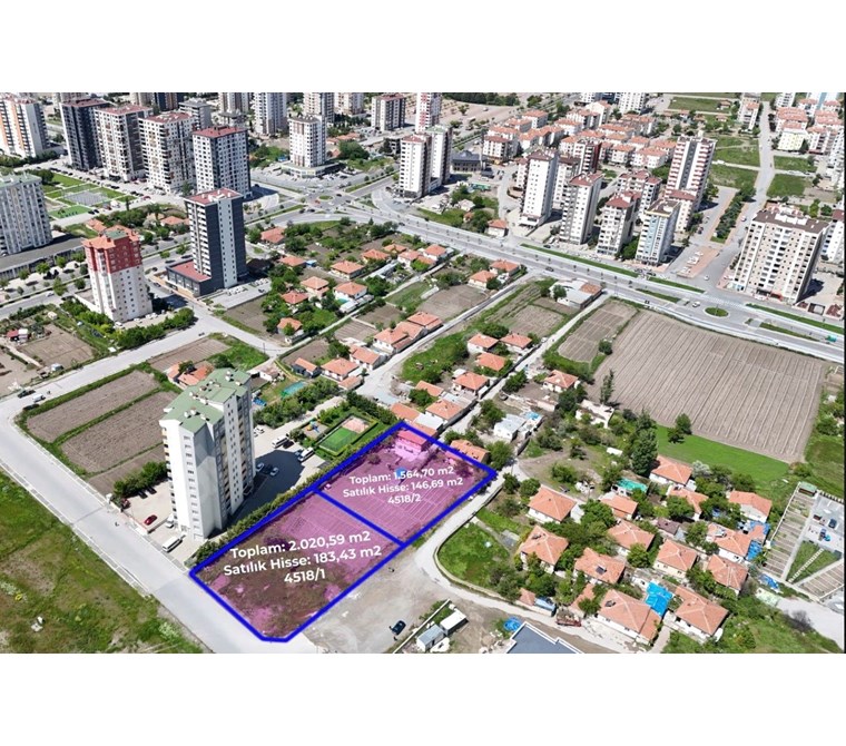 AKDAMAR - Zümrüt Mah. Yapılaşma İçerisinde 336 m2 SATILIK ARSA