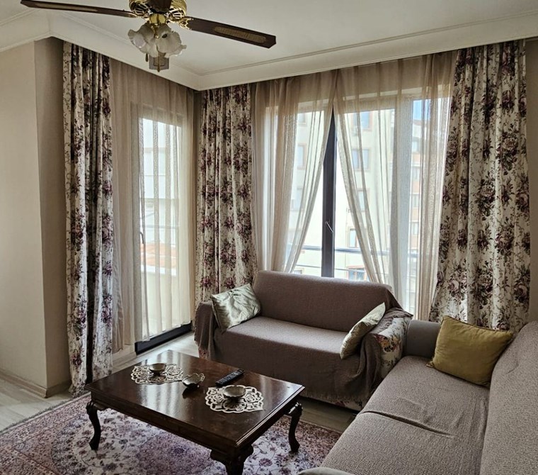 Harmantepe'de Asansörlü Otoparklı 2+1 Kiralık Lüks Eşyalı