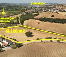 ÇANAKKALE MERKEZ KURŞUNLU KÖYÜNDE YATIRIMLIK TARLA