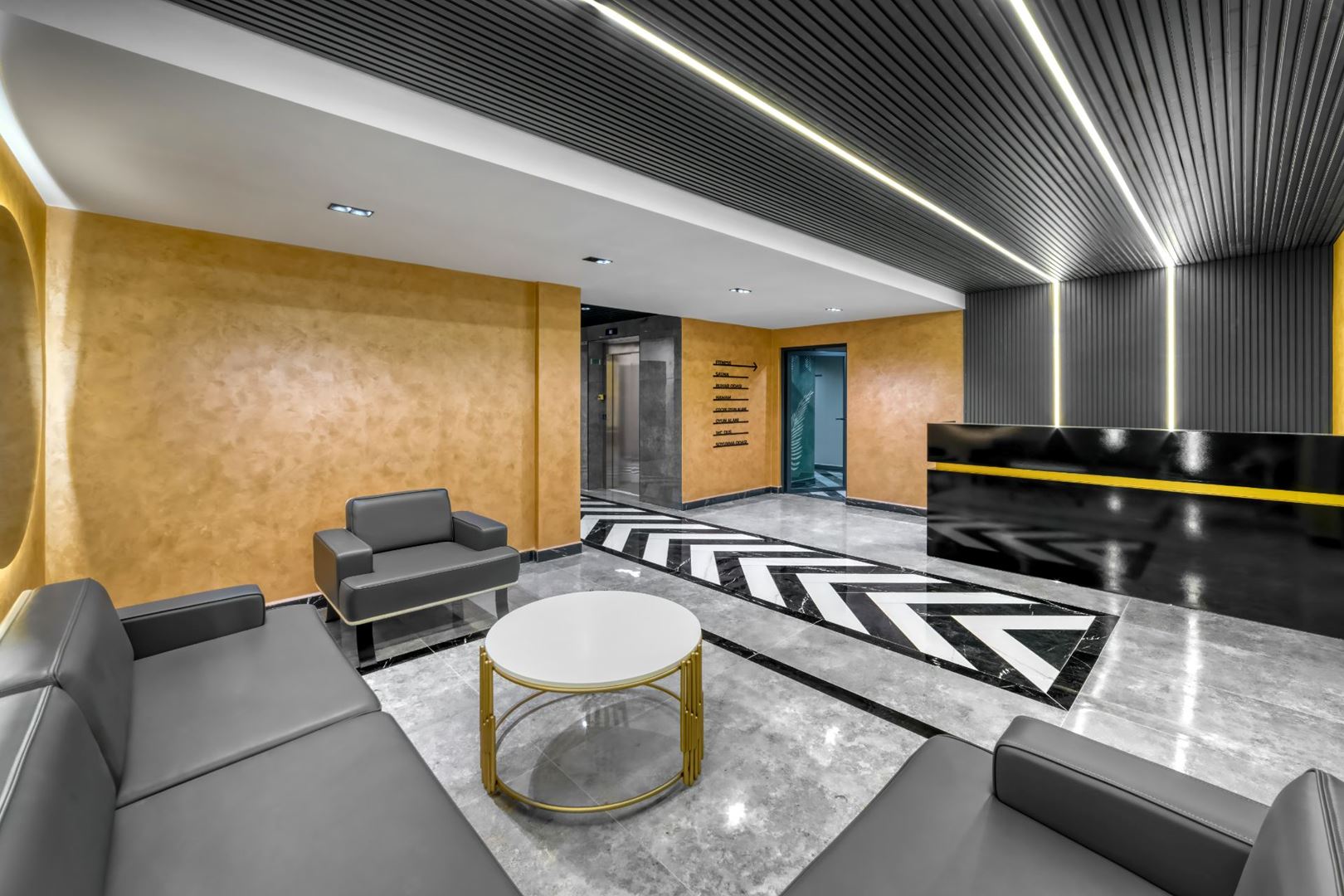 ALANYA GÜLLERPINARI’NDA MERKEZİ KONUMDA ULTRA LÜKS EŞYALI 2+1 SATILIK DAİRE · 22 · Fotoğraflar